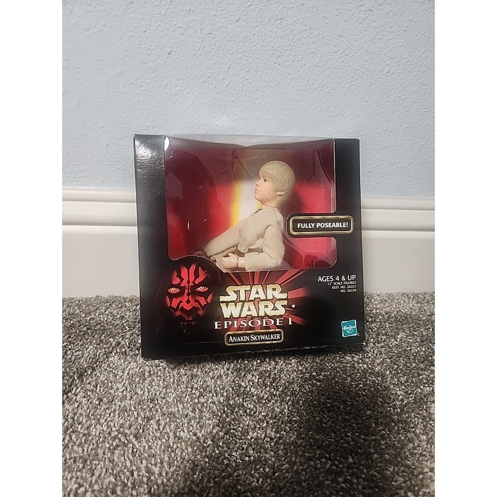 Hasbro Star Wars Episode 1 - Anakin Skywalker Large Doll Action Figure - Sealed